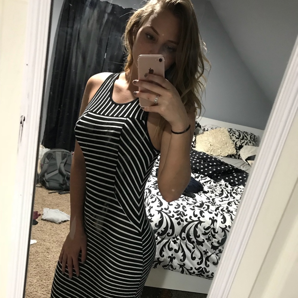 Striped Maxi Sundress